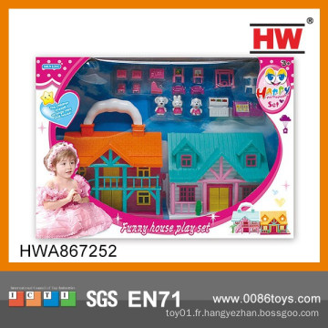 Ensemble de jeu intérieur Plastic Beauty Toy Castle for Kids